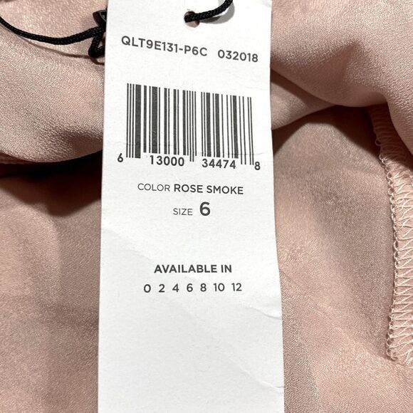 BCBGENERATION Pink Lace Ruffle Romper Size 6 NWT - Picture 4 of 10